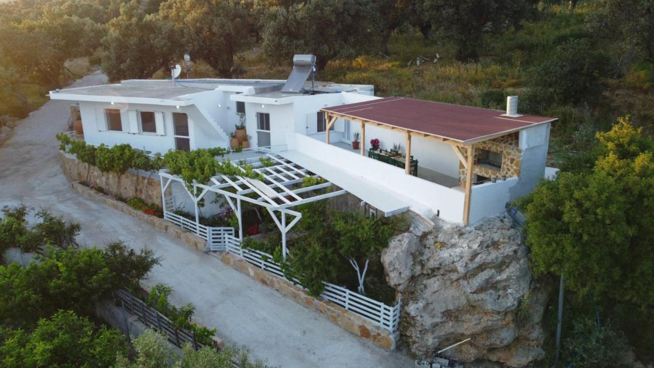 Mano'S House Villa Triopetra Ngoại thất bức ảnh