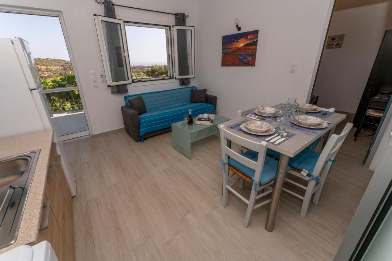 Mano'S House Villa Triopetra Ngoại thất bức ảnh