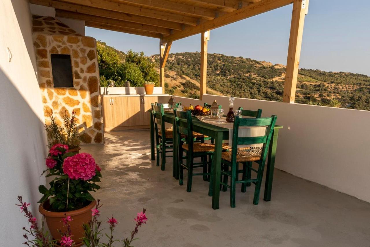 Mano'S House Villa Triopetra Ngoại thất bức ảnh